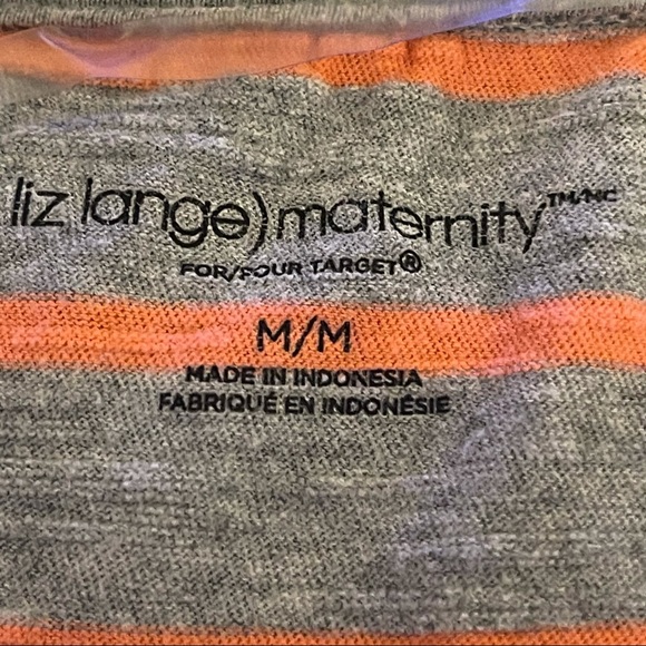 M Liz Lange) maternity tee-shirt - Picture 7 of 8